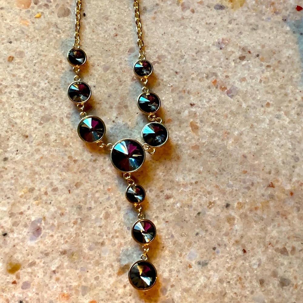 Statement necklace.